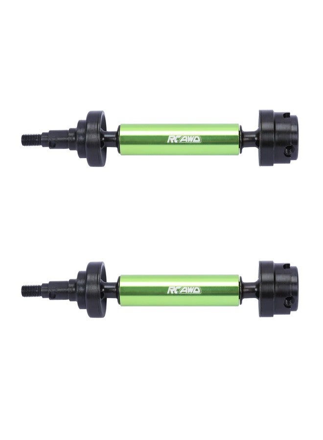 RCAWD Steel Rear Driveshaft for Arrma 1/10 Gorgon 4X2 MEGA 550 Drive Shaft Upgrades Part Green - Image 1